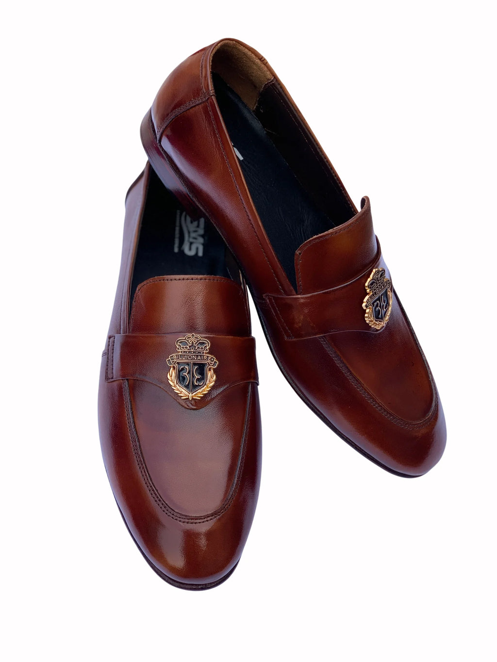 Brown Leather Buckle Strap Shoe – Men's Office & Casual Wear