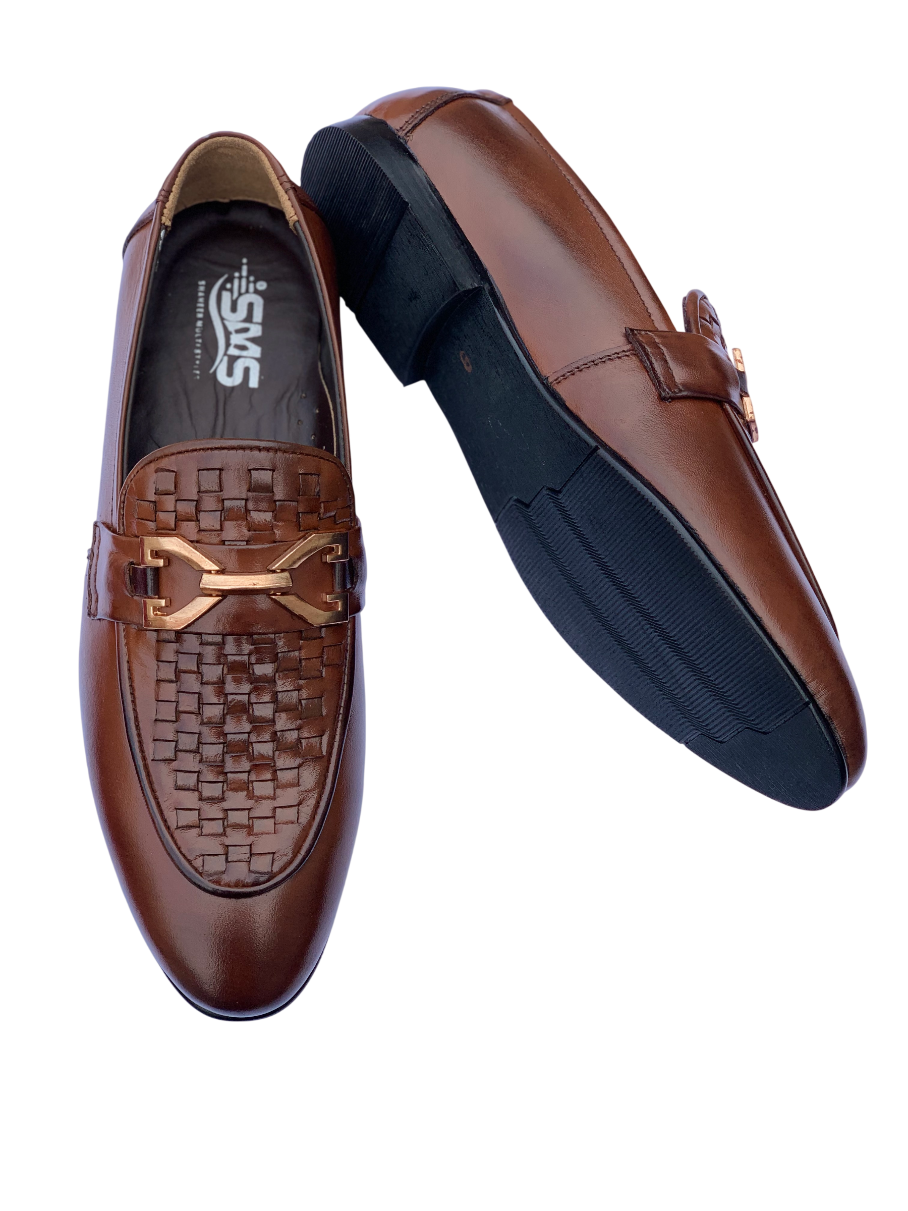 Tan Leather Poroi Moccasin – Men's Casual & Occasion Shoe