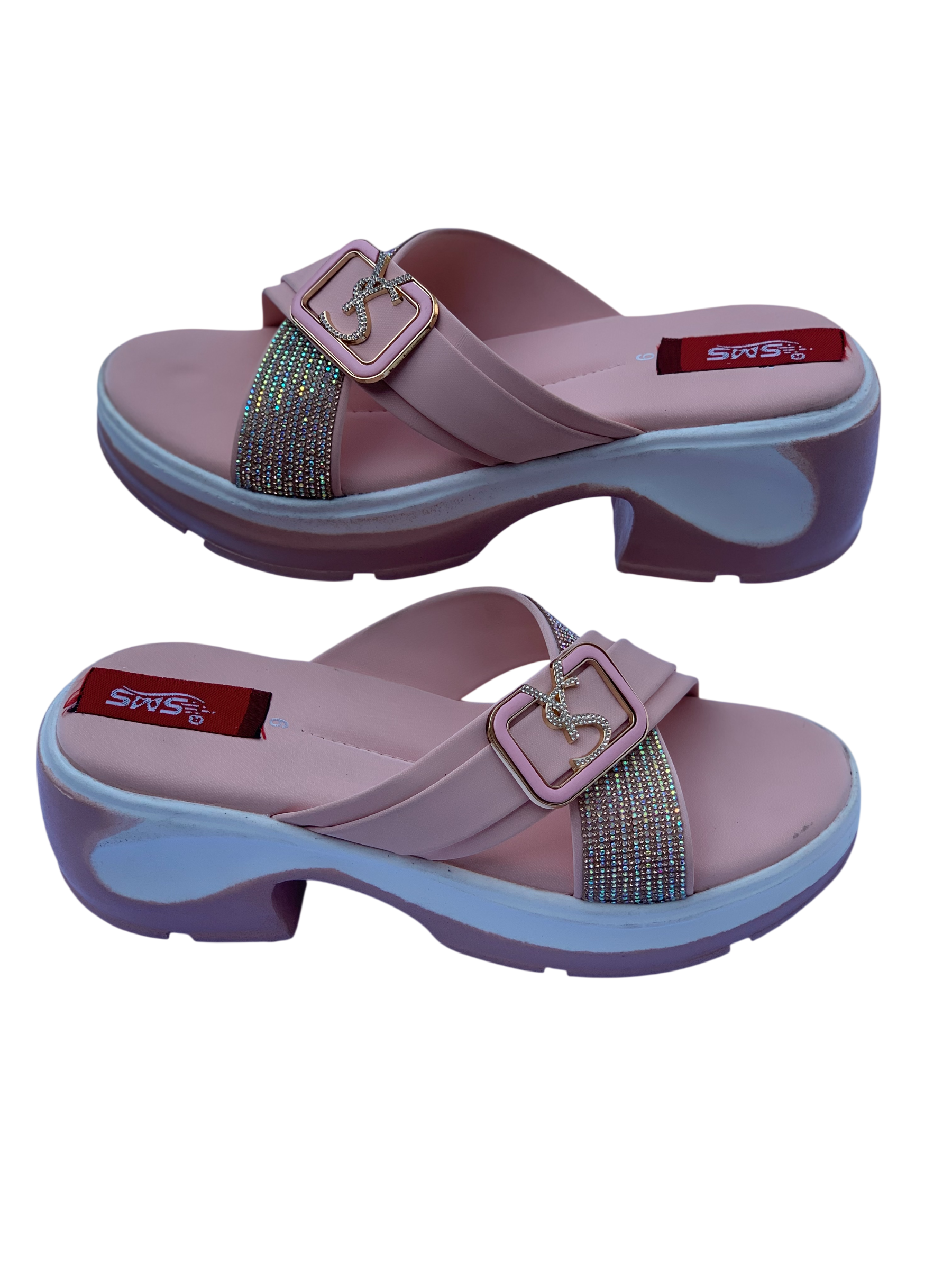Ladies Pink PU Sole Chappal – Trendy & Comfortable Daily Wear