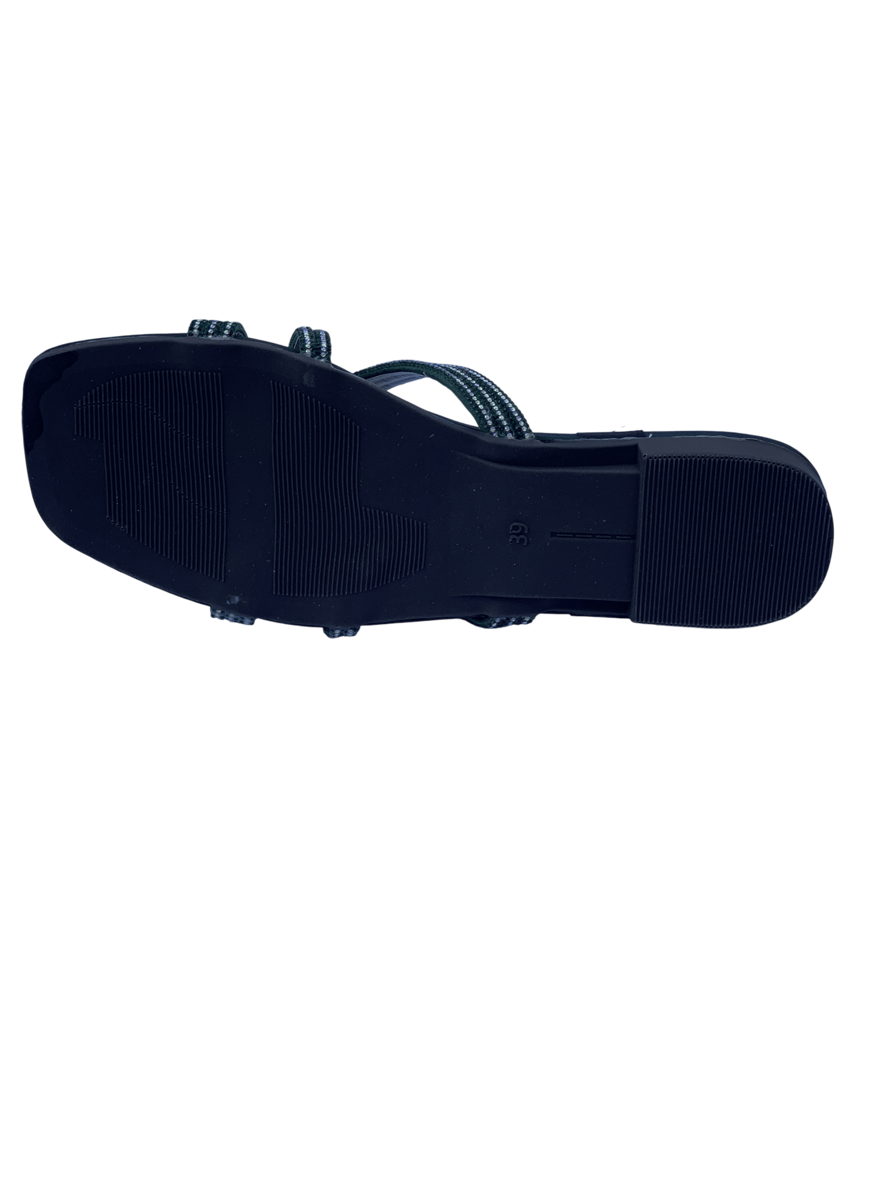Ladies Green Fancy Chappal – Stylish Women's Party & Casual Wear