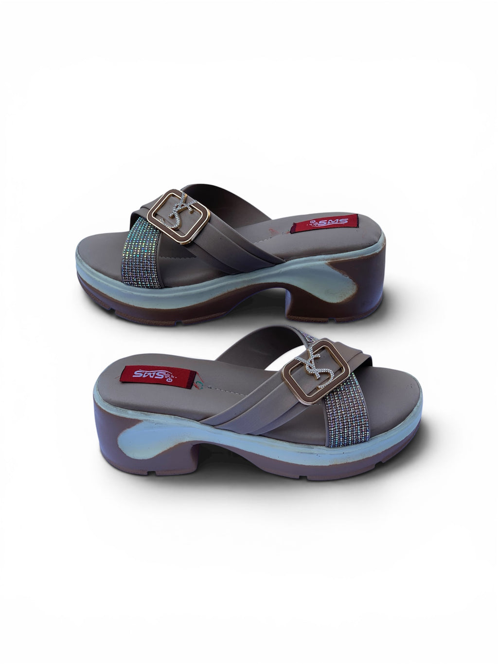 Ladies Beige PU Sole Chappal – Skin-Tone Aesthetic Women's Daily Wear